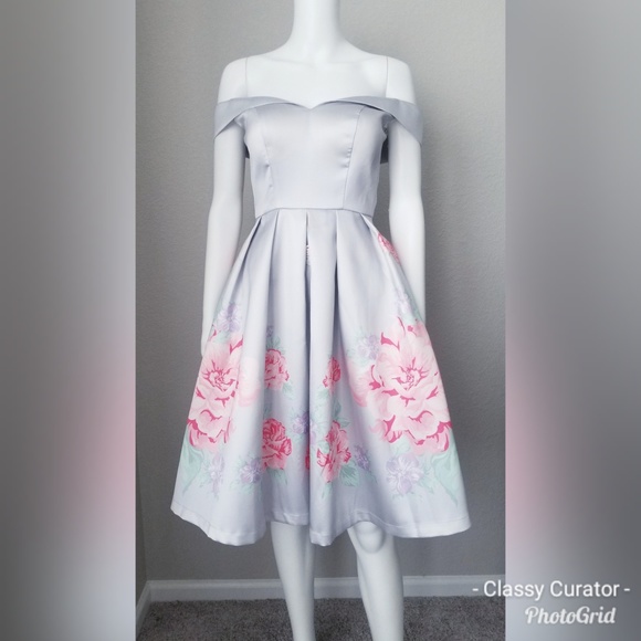 Chi Chi London Dresses & Skirts - NWT off shoulder floral dress